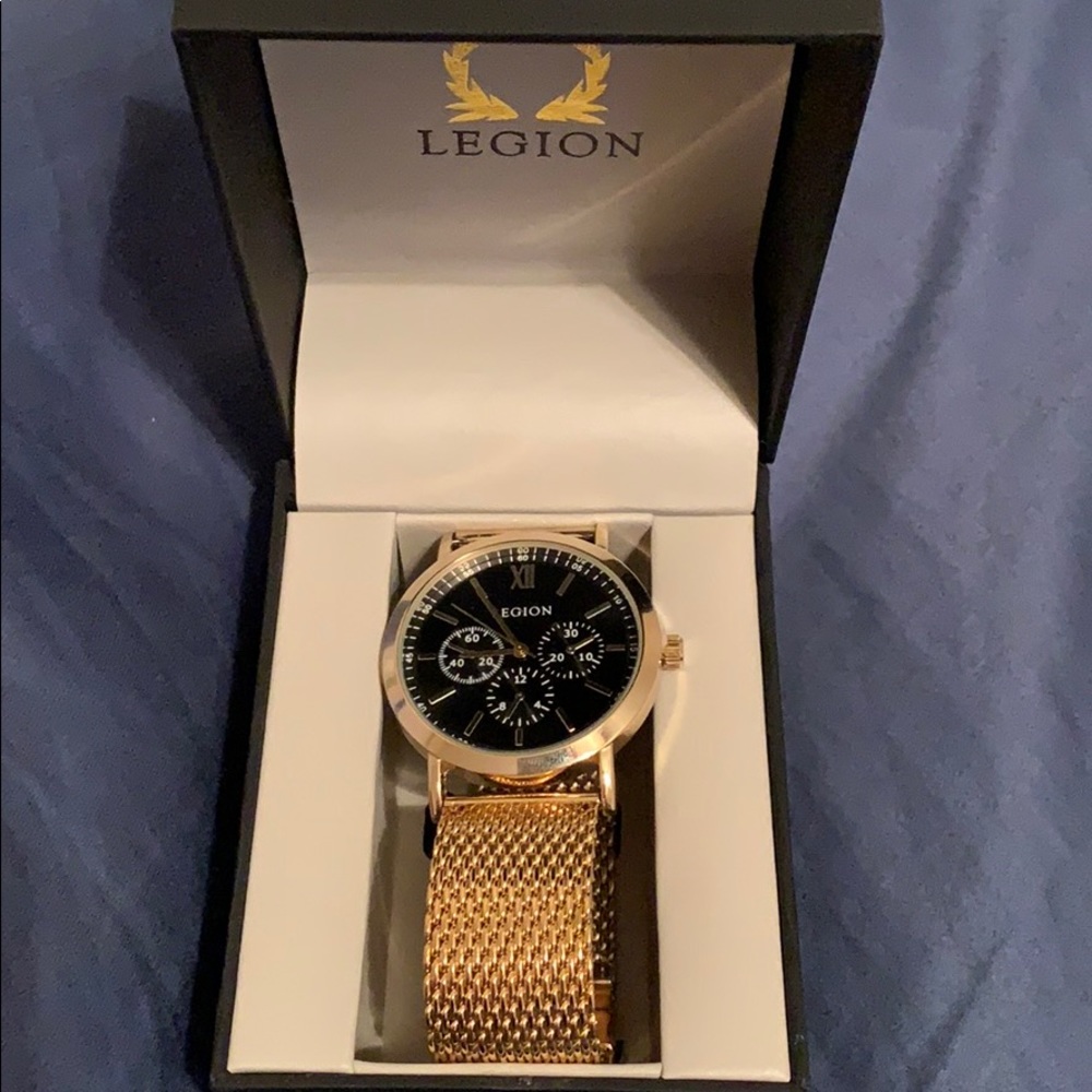 Gold legion watch